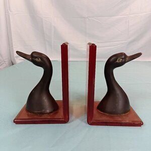 A-2  hand-carved wooden duck figurine, possibly a vintage